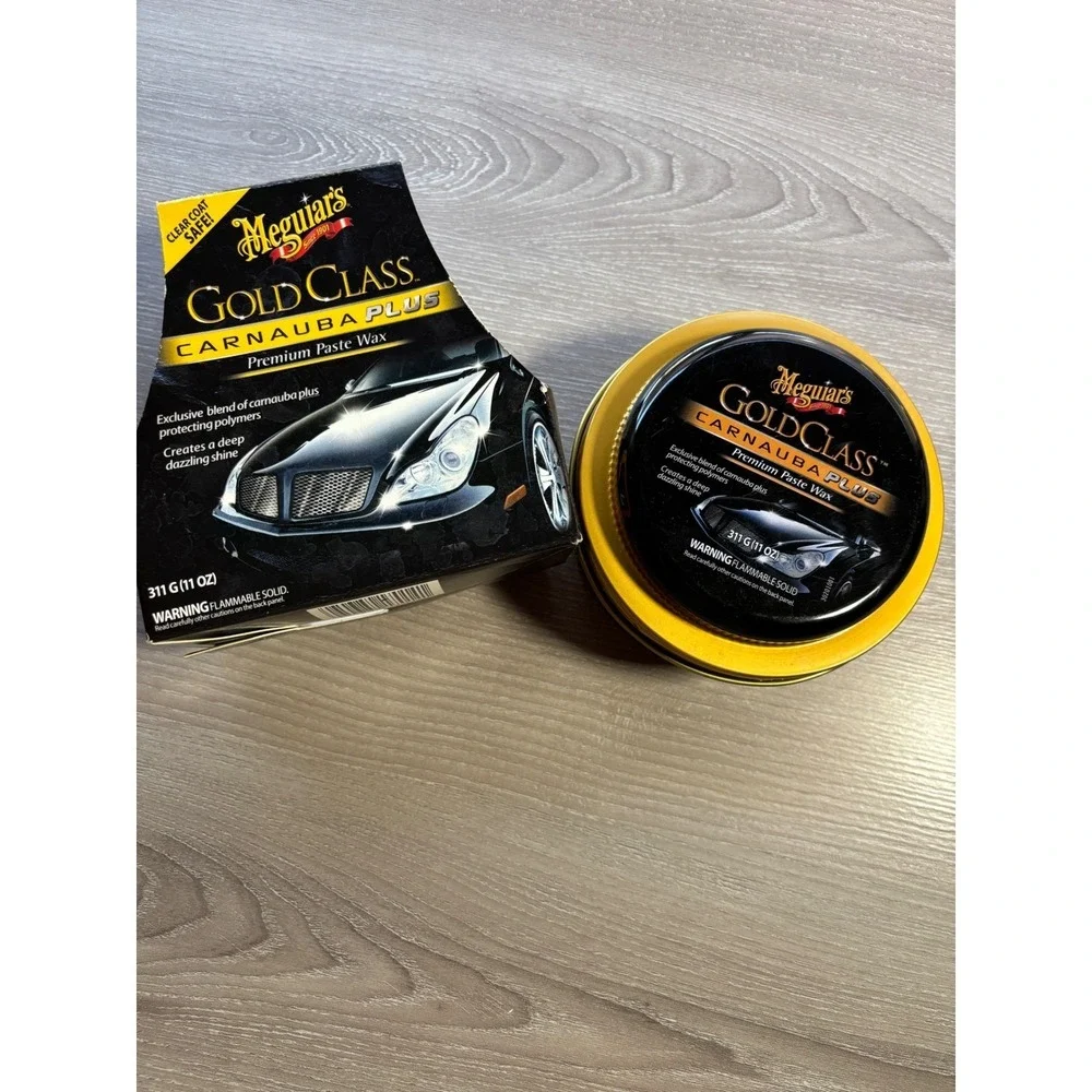 Meguiars‎ Gold Class Carnauba Plus Premium Paste Wax 11oz G7014J with Applicator